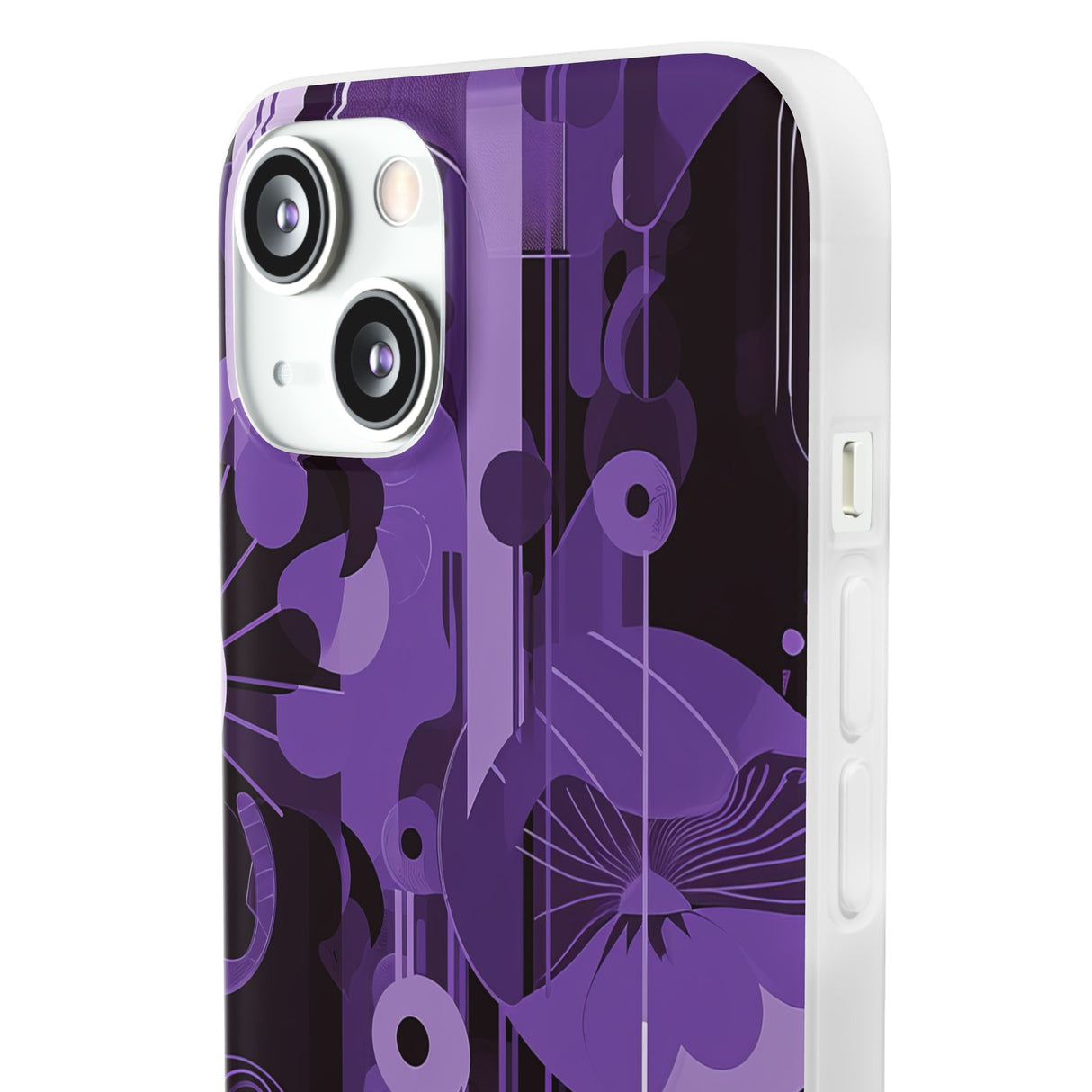 Pantone Ultra Violet | Handyhülle für iPhone (Flexible Hülle) 