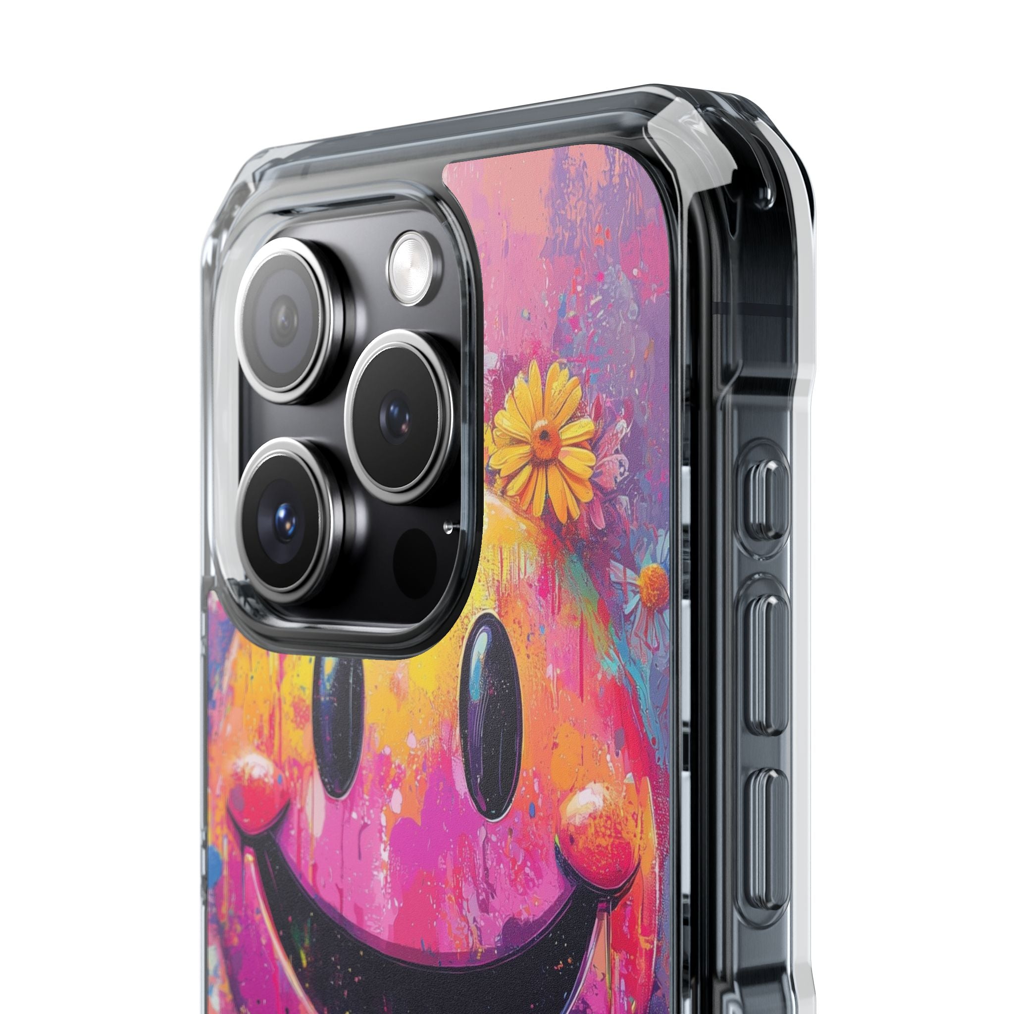 Joyful Smile Blooms iPhone Case - Impact