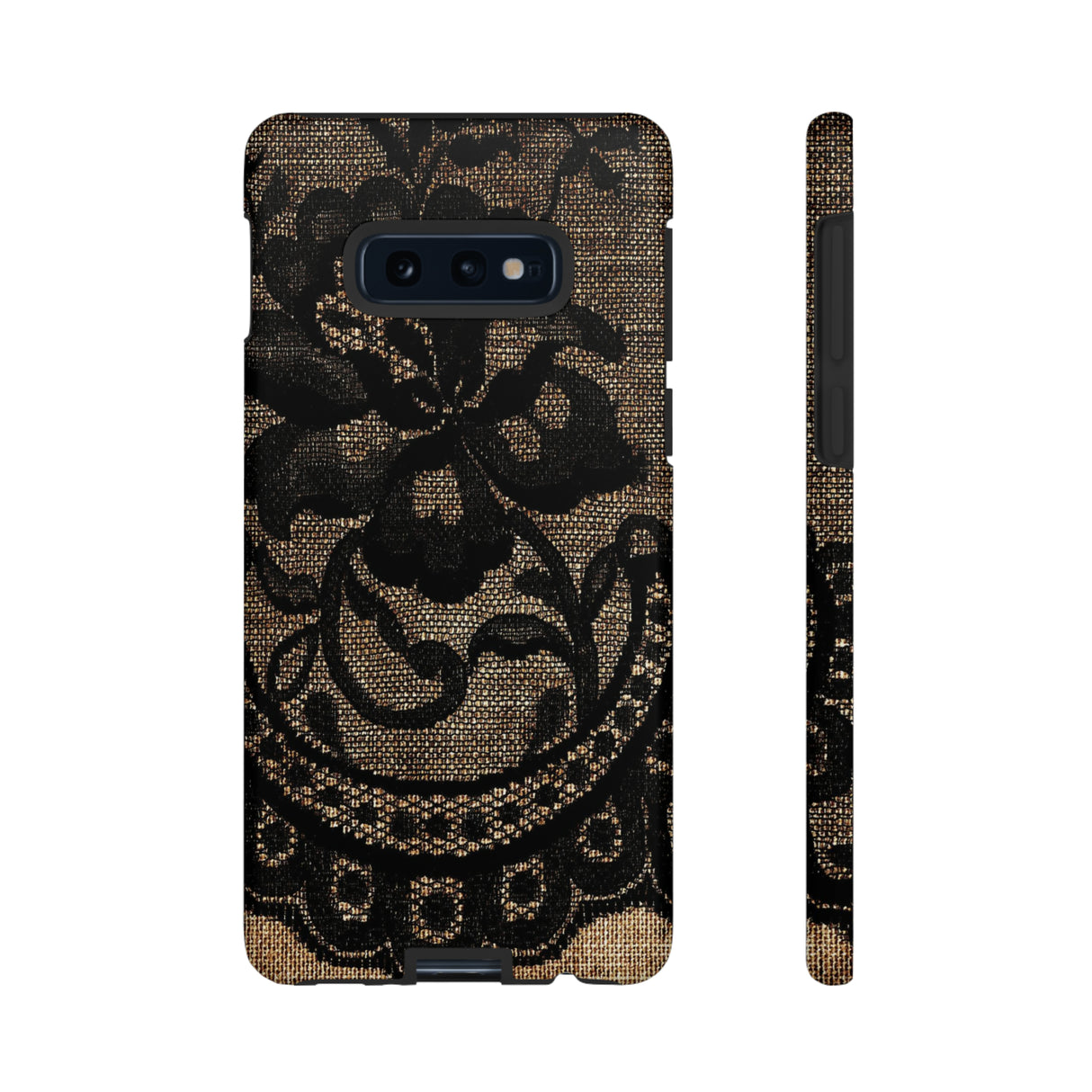 Broomrose Gothic Flower - Protective Phone Case