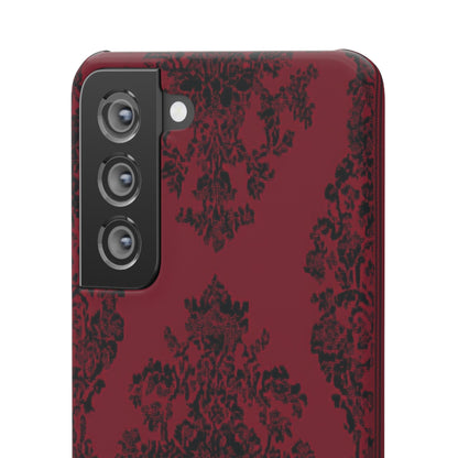 Gothic Crimson Elegance Samsung S21 - Slim Phone Case