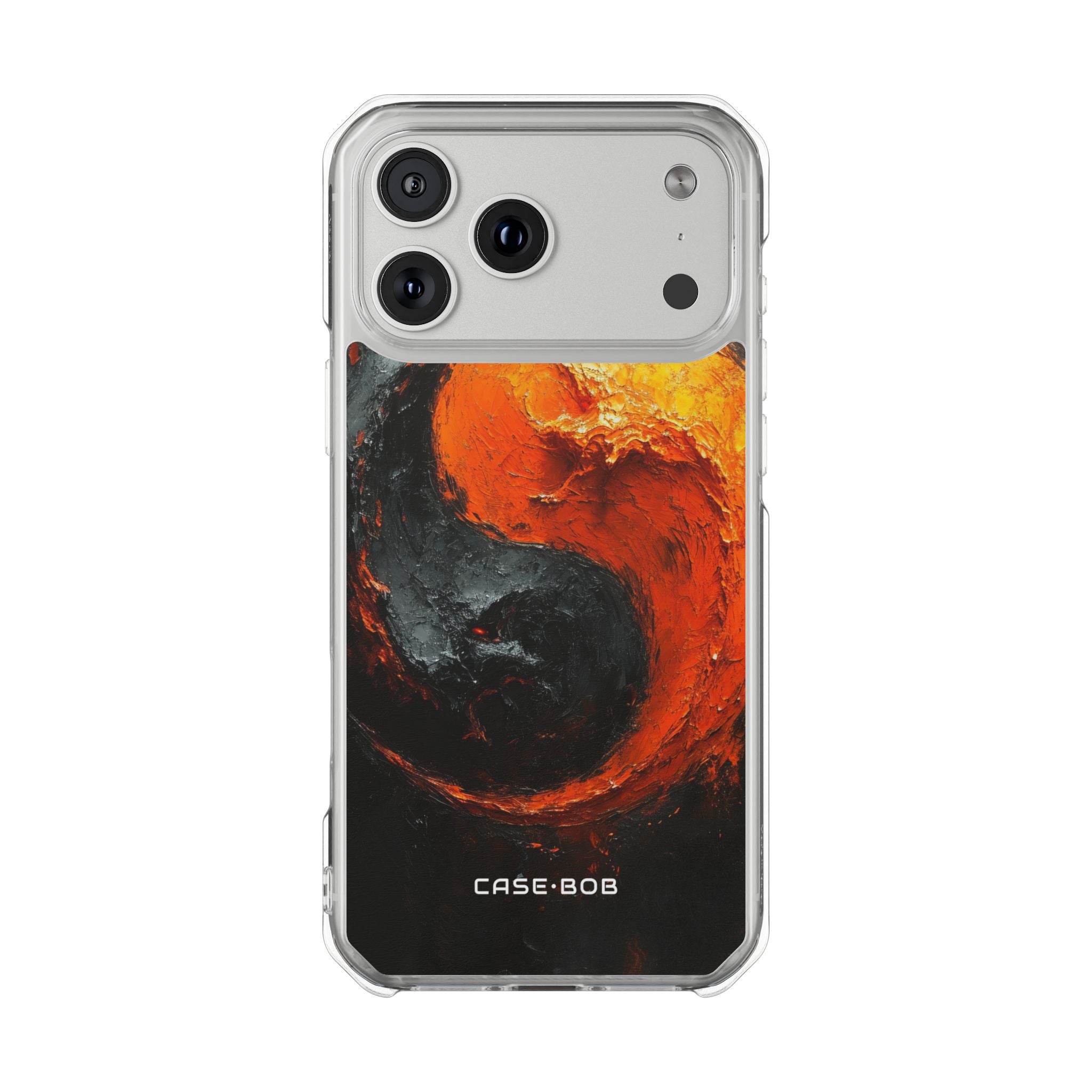 Fiery YinYang iPhone 17 Pro Max Case - Impact