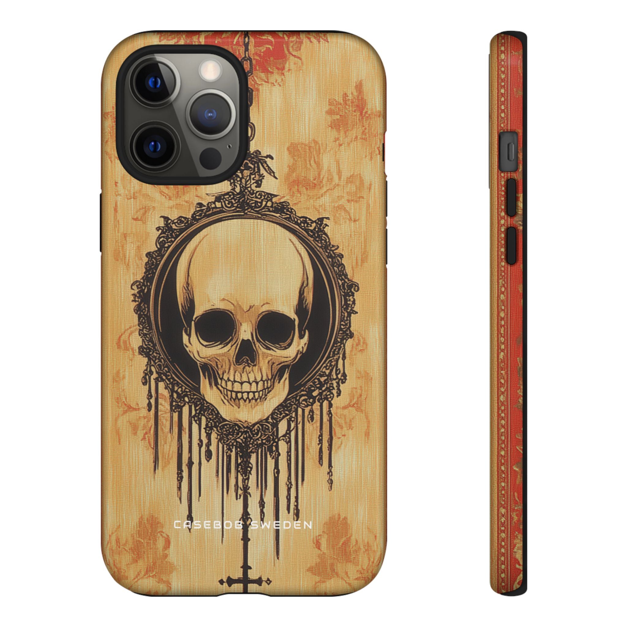 Gothic Skull Elegance iPhone 12 - Tough Phone Case