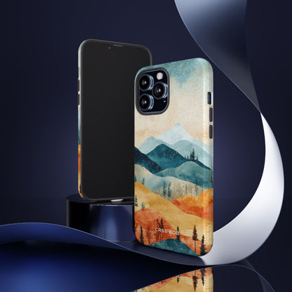 Moonlit Mountains iPhone 13 Pro Max Case - Tough
