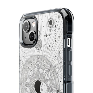 Celestial Mandala Mystique - Phone Case for iPhone (Clear Impact - Magnetic)