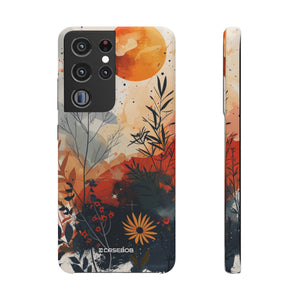 Celestial Botanica | Schlanke Handyhülle für Samsung