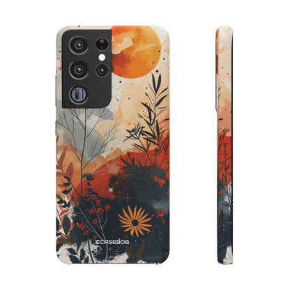 Celestial Botanica | Slim Phone Case for Samsung