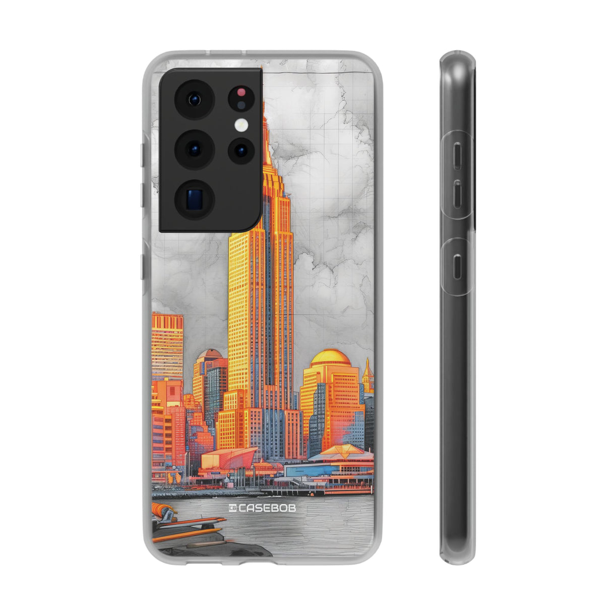 Urban Radiance | Flexible Phone Case for Samsung Galaxy