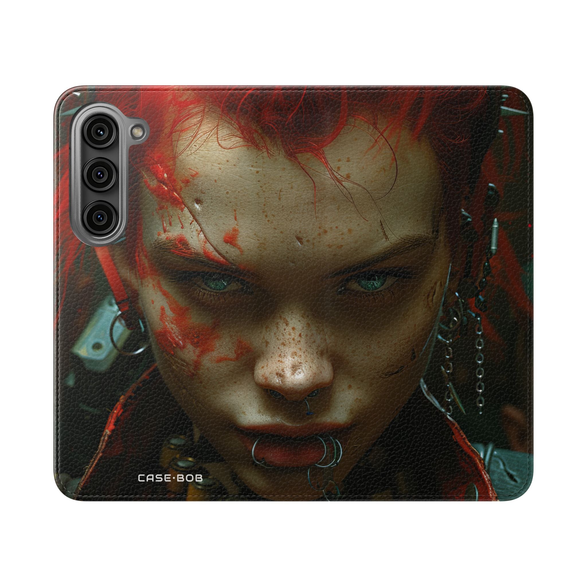 Scarlet Gaze - Samsung S23 Case - Portemonnee