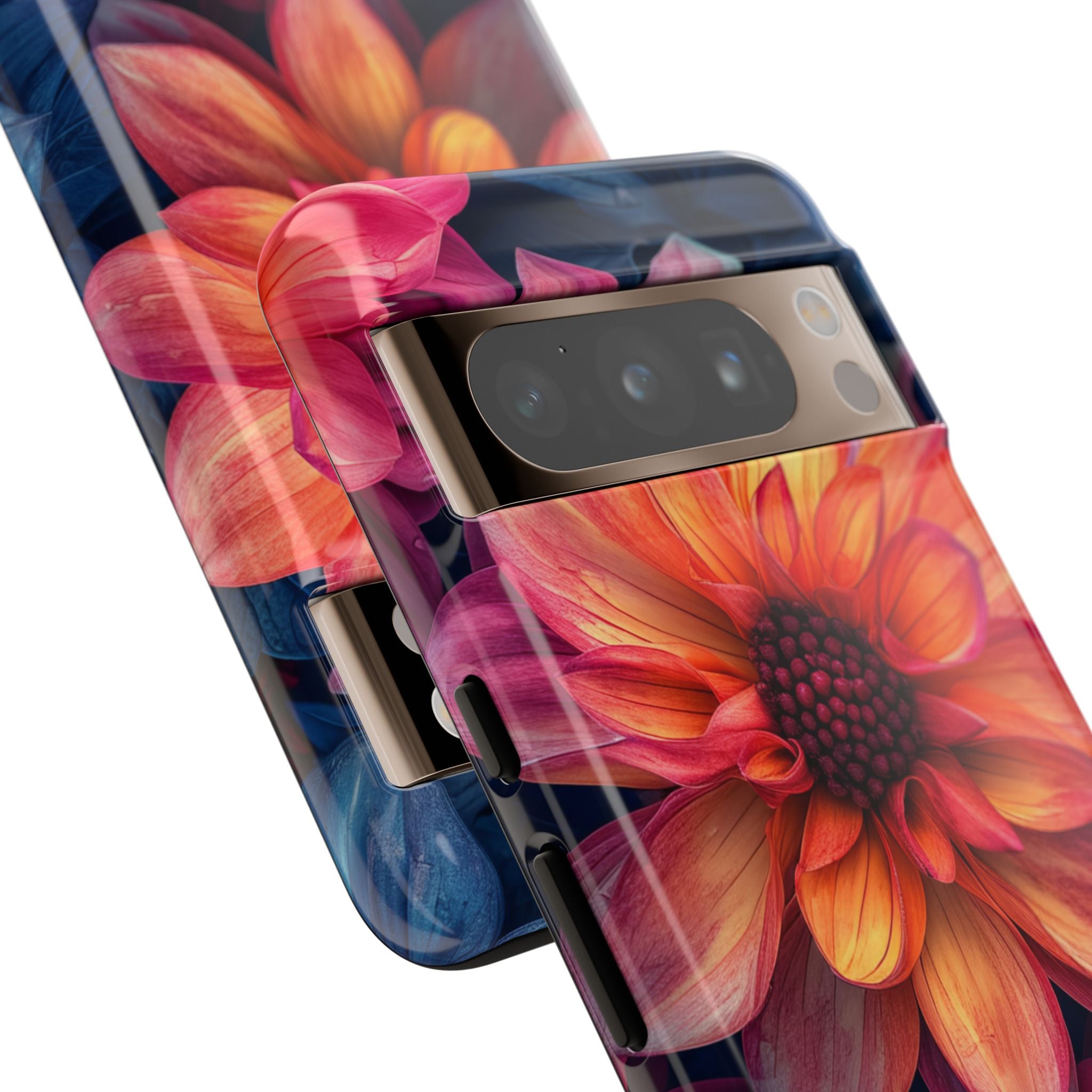 Fiery Bloom Harmony Google Pixel 8 - Tough Phone Case