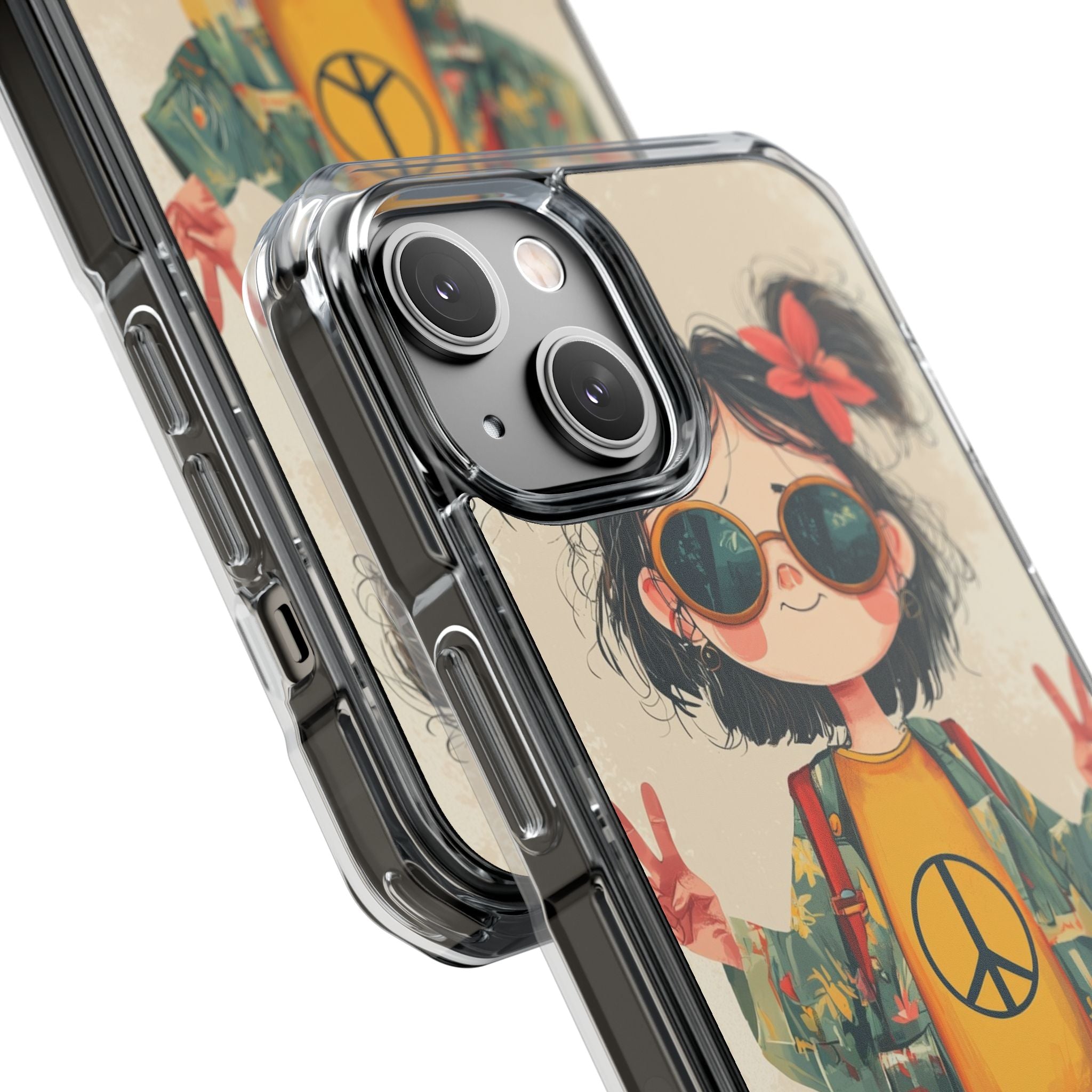 Peace Pigtails iPhone 14 Case - Impact