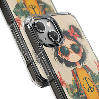 Peace Pigtails iPhone 14 Case - Impact