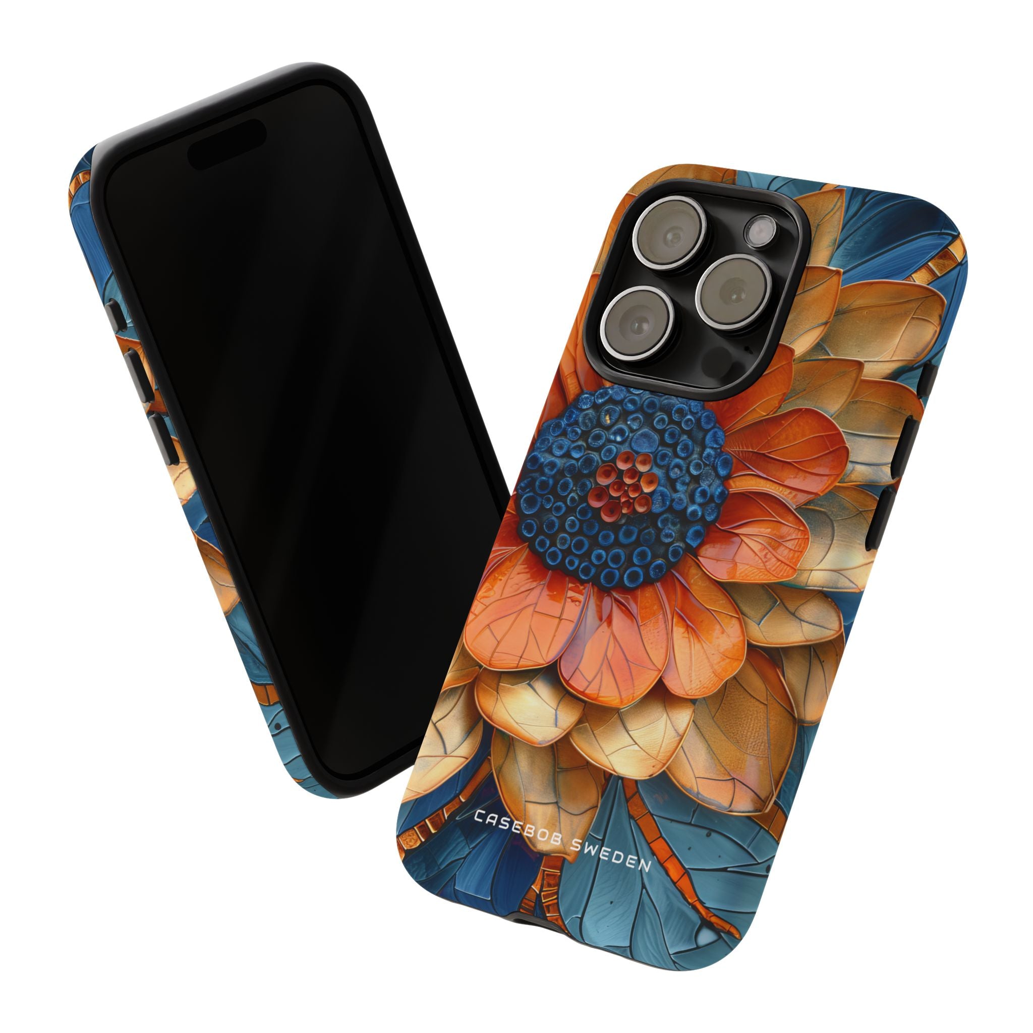 Mosaic Blossom Harmony iPhone 15 - Tough Phone Case