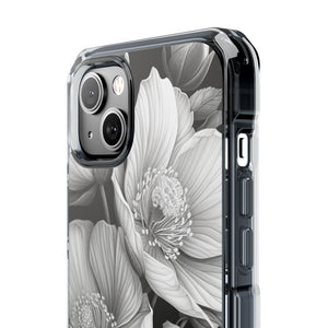 Botanical Elegance – Handyhülle für iPhone (Clear Impact – Magnetisch) 