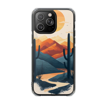 Desert Sunsets Whisper iPhone Case - Impact