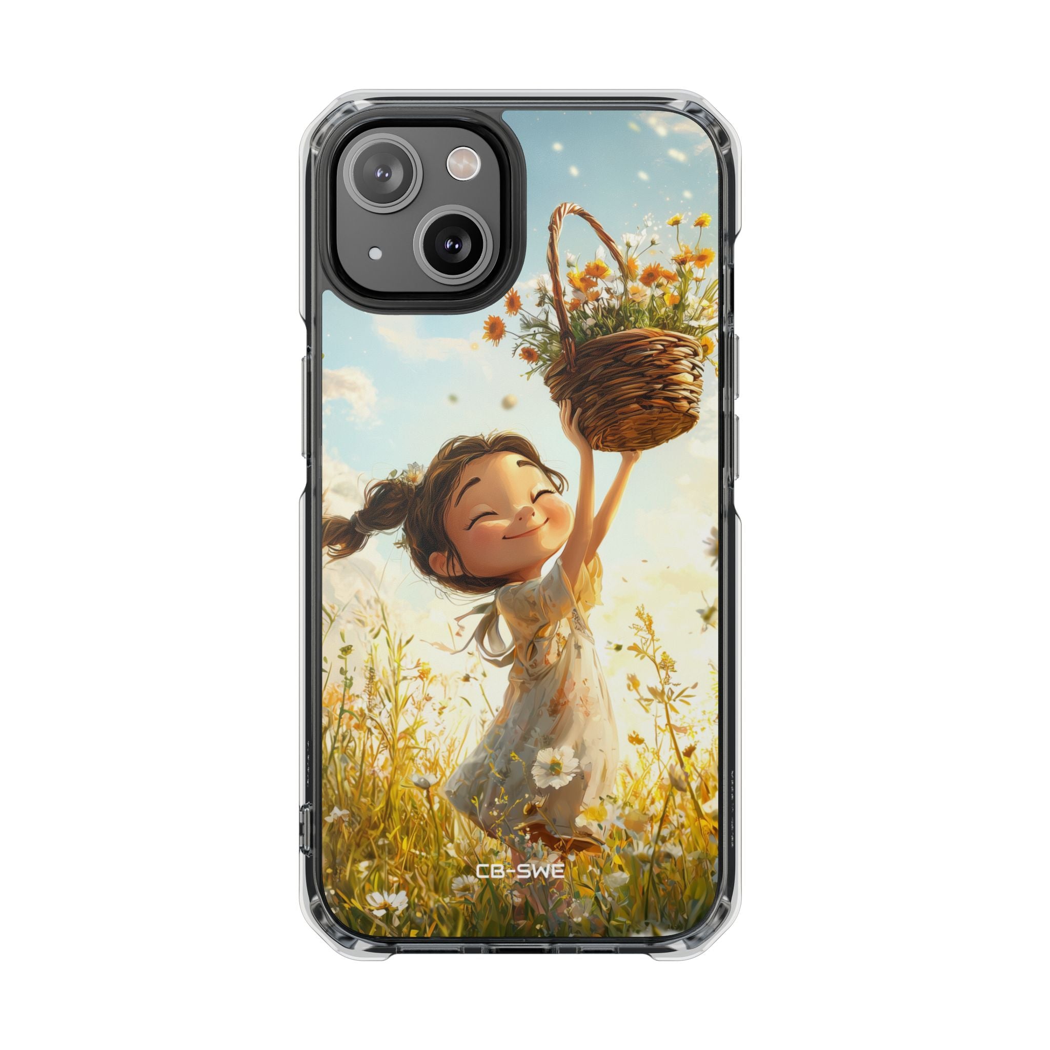 Joyful Girl Leaps iPhone Case - Impact