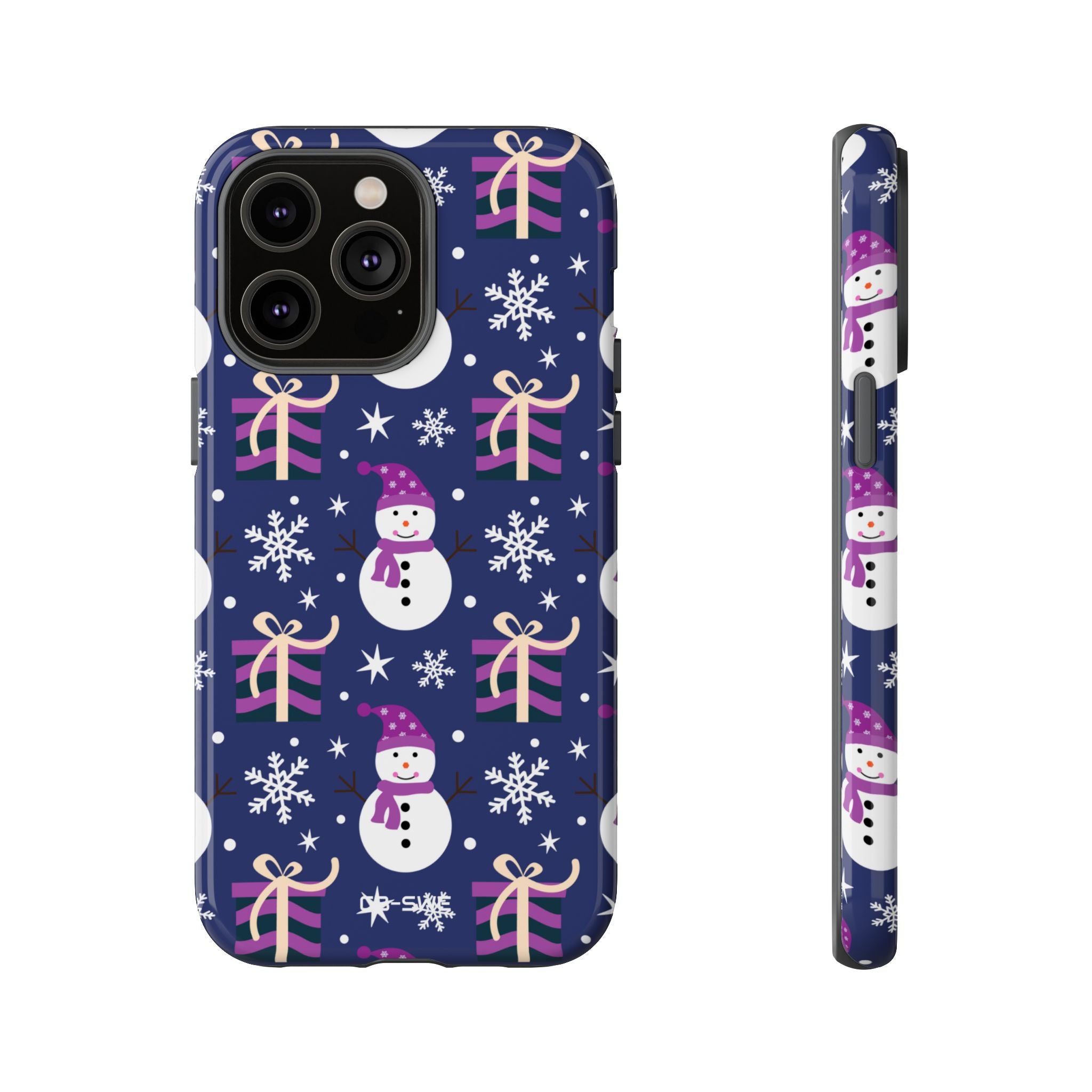 Snowmen Celebrate Joy - iPhone Case