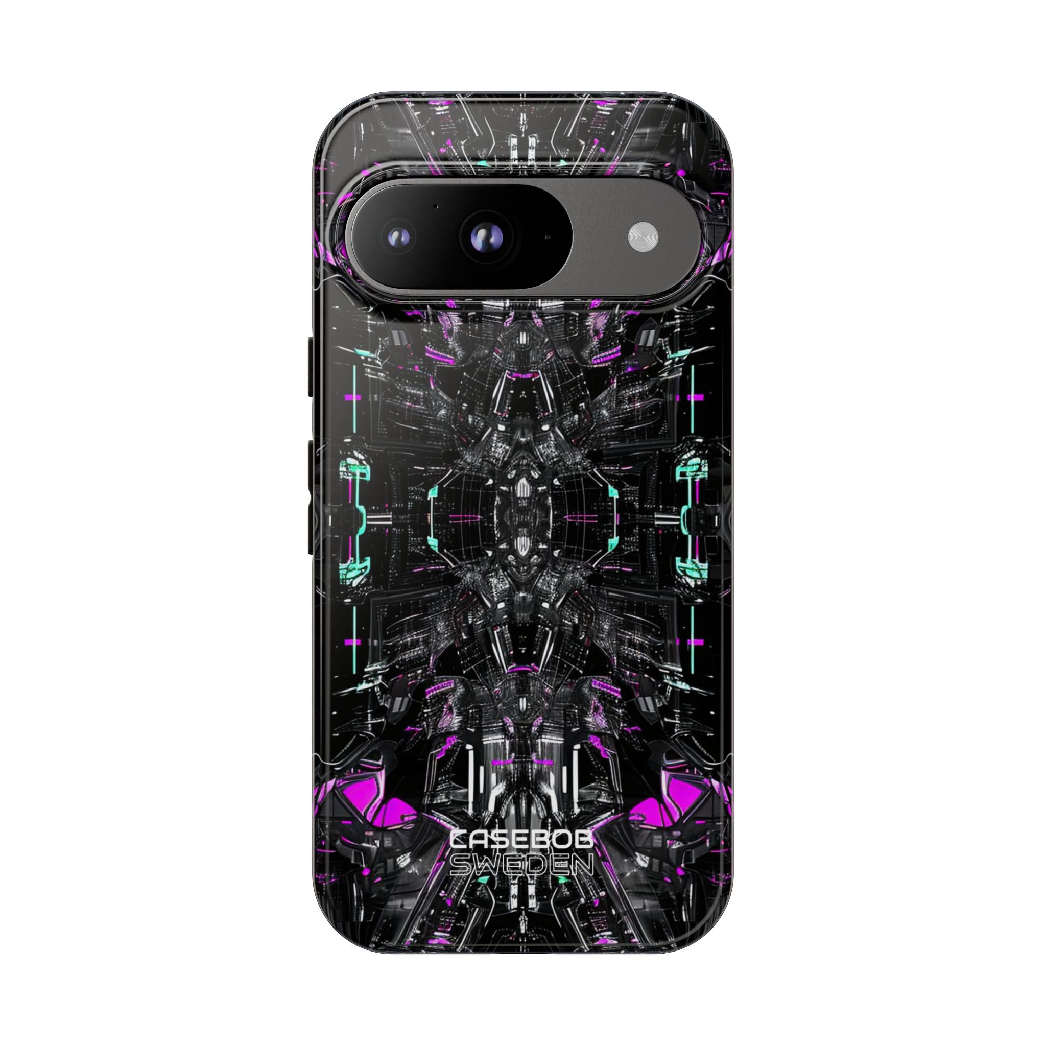 Cybernetic Neon Nexus Google Pixel 9 - Resistente