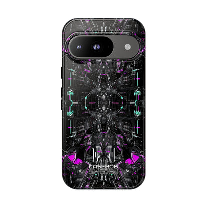 Cybernetic Neon Nexus Google Pixel 9 - Resistente