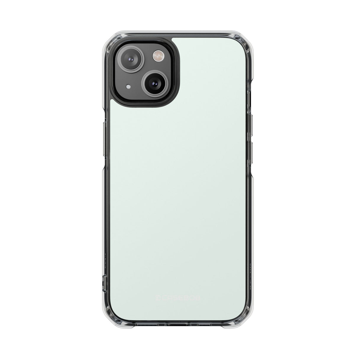 Mint Cream | Handyhülle für iPhone (Clear Impact Case – Magnetisch) 