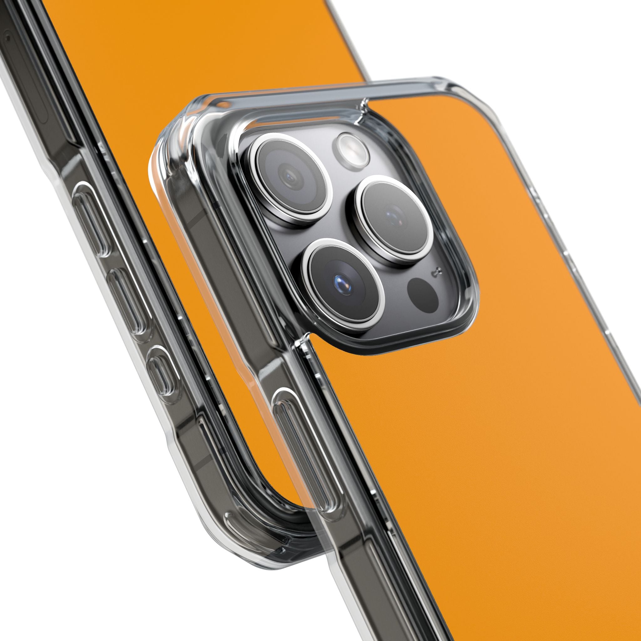 Orange Peel - Clear Impact Case for iPhone