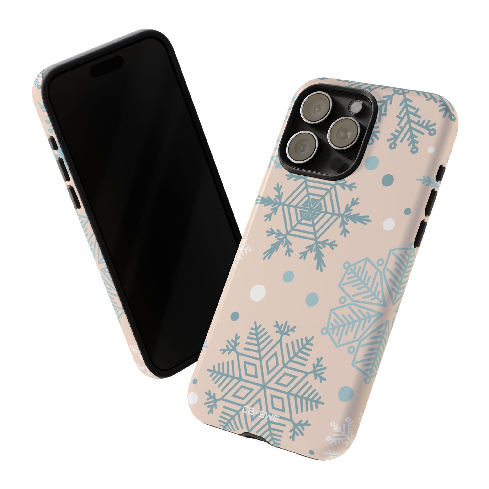 Snowflake Pastel Harmony - iPhone Case