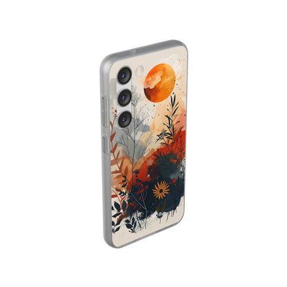 Orange Solstice Samsung S23 Case - Soft