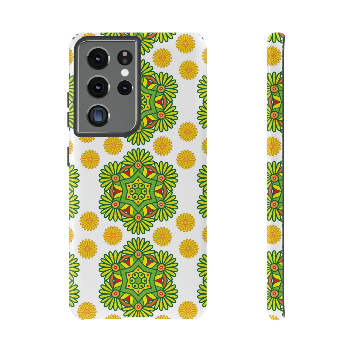 Lime Mandela - Protective Phone Case