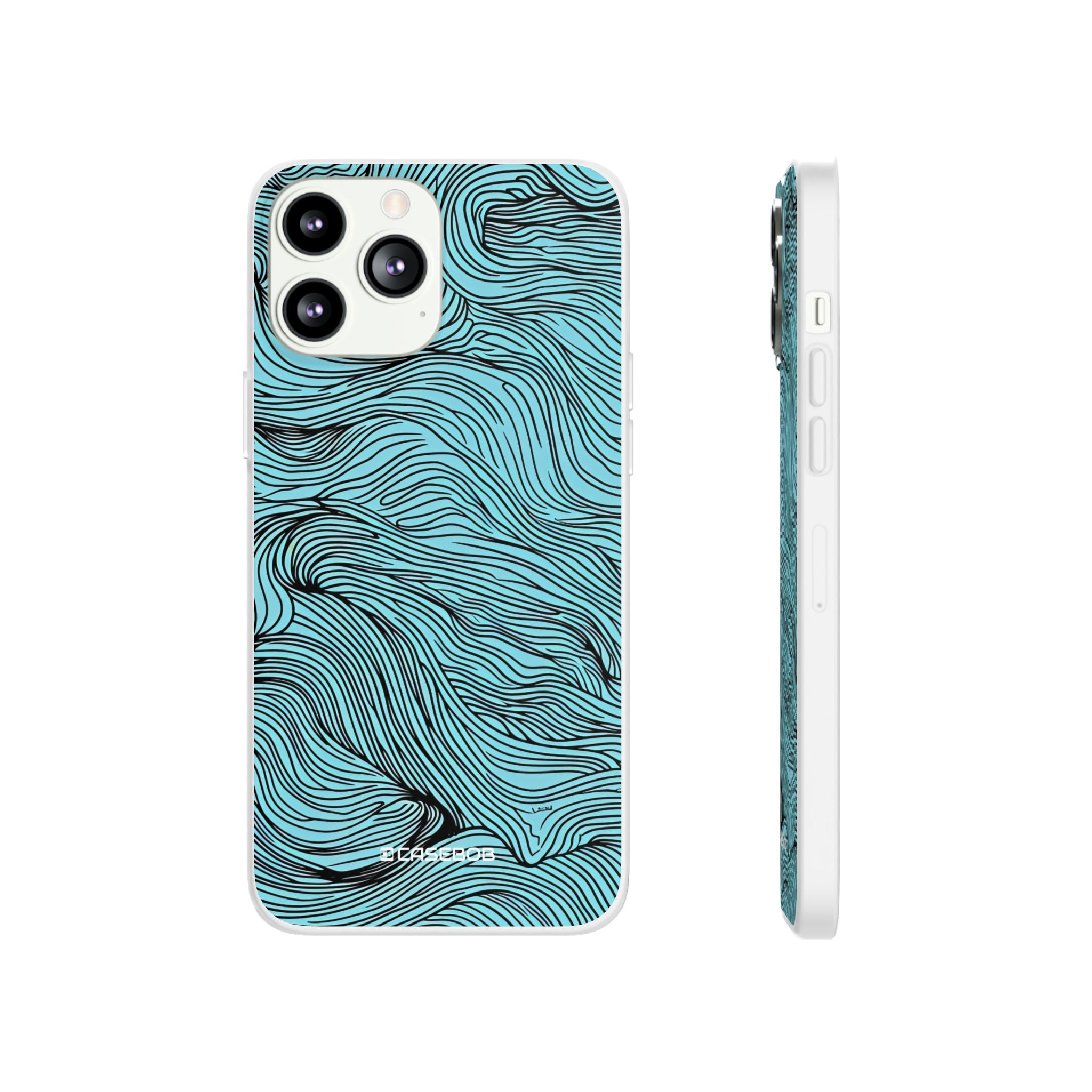 Wavy Serenity | Flexible Phone Case for iPhone