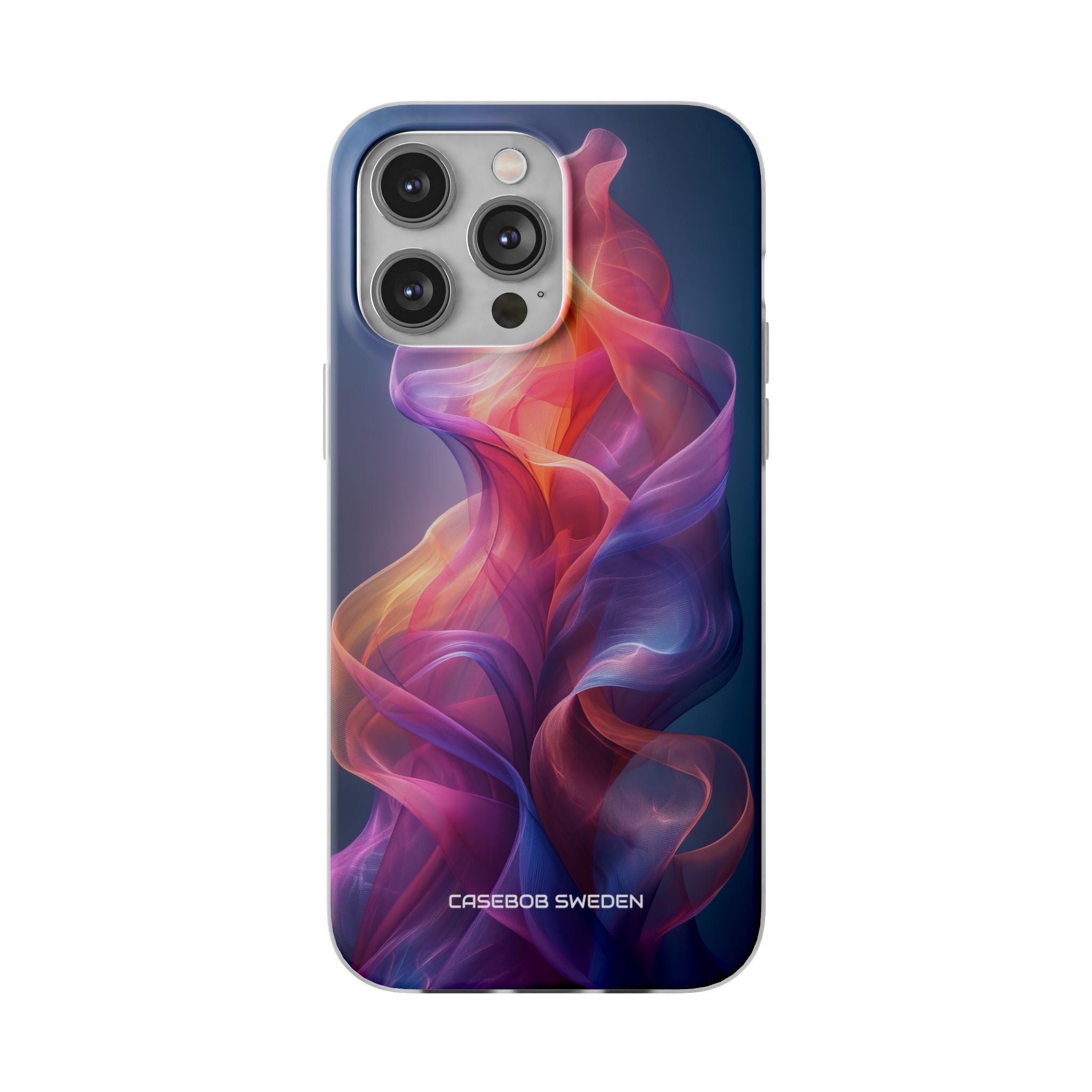 Violet Orange Flow - Flexi iPhone 14 Phone Case