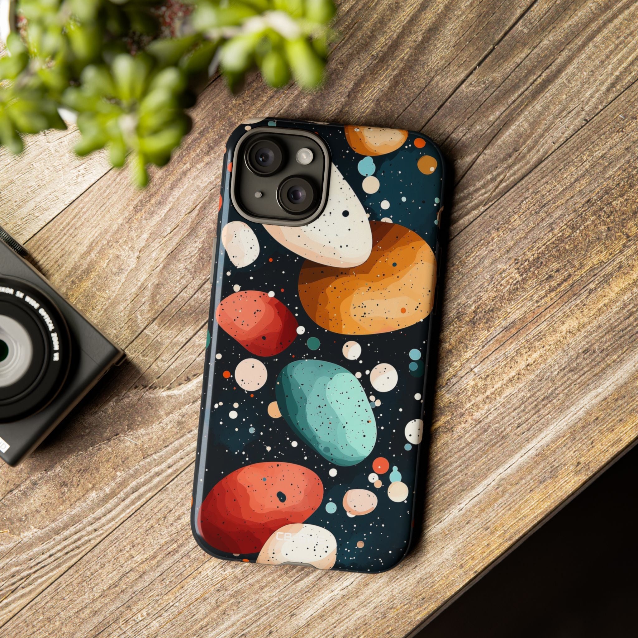 Colorful Stones Dance - iPhone Case