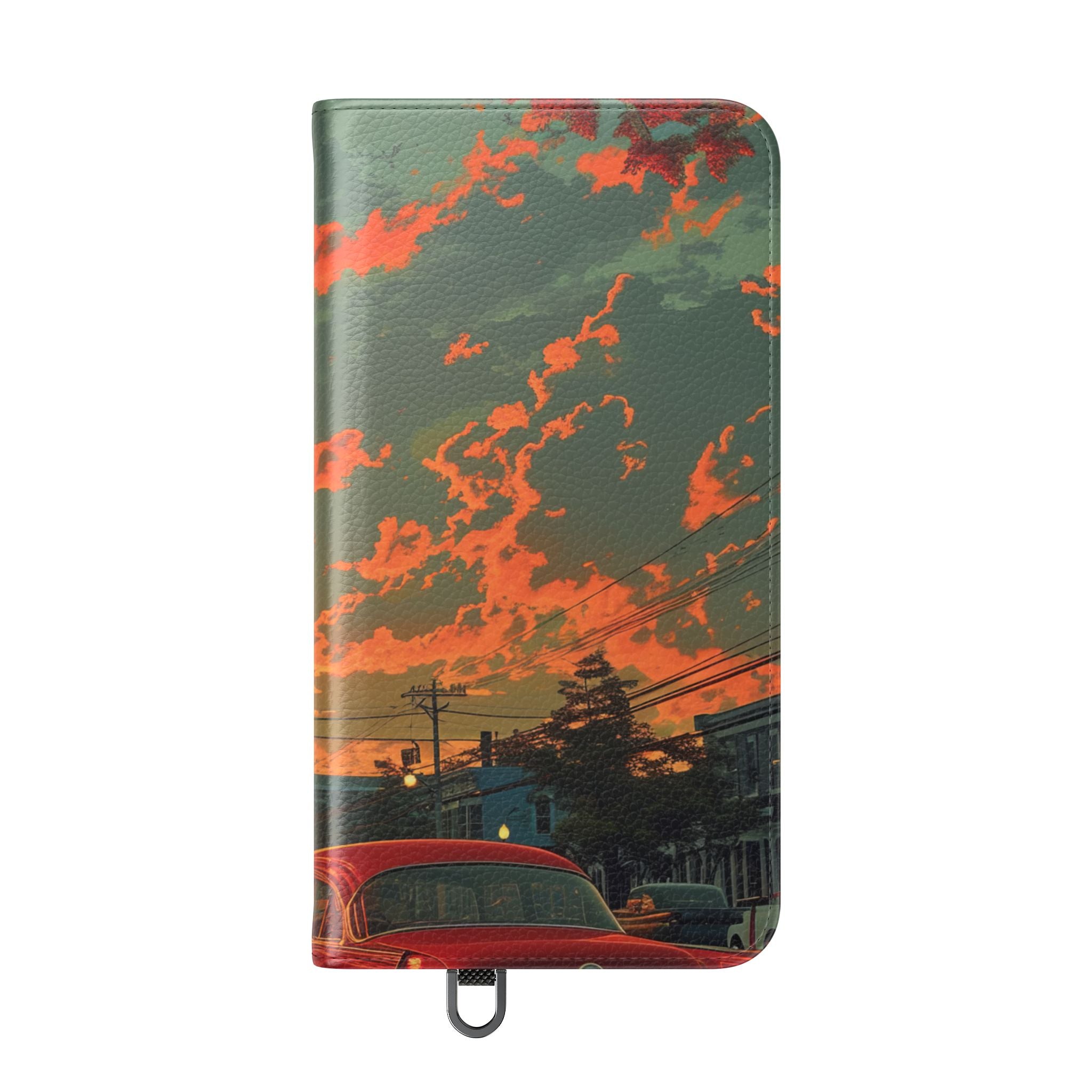 Crimson Classic Glow - Samsung S24 Plus Case - Wallet