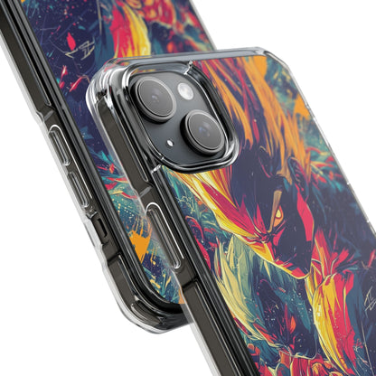 Yellow Fury iPhone 15 Plus Case - Impact