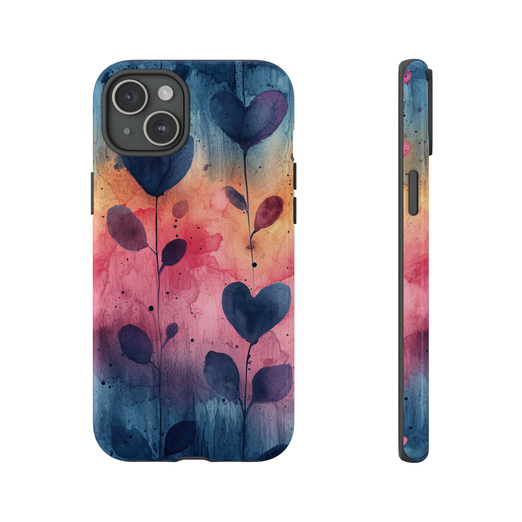 Heartfelt Pastel Mosaic - Protective Phone Case