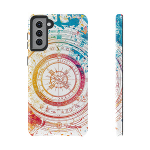 Astrological Wheel Wonders - Protective Phone Case