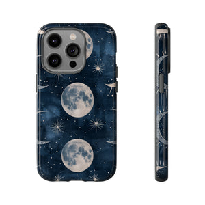 Lunar Phases Serenity - Protective Phone Case