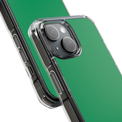 Shamrock Green - Clear Impact Case for iPhone