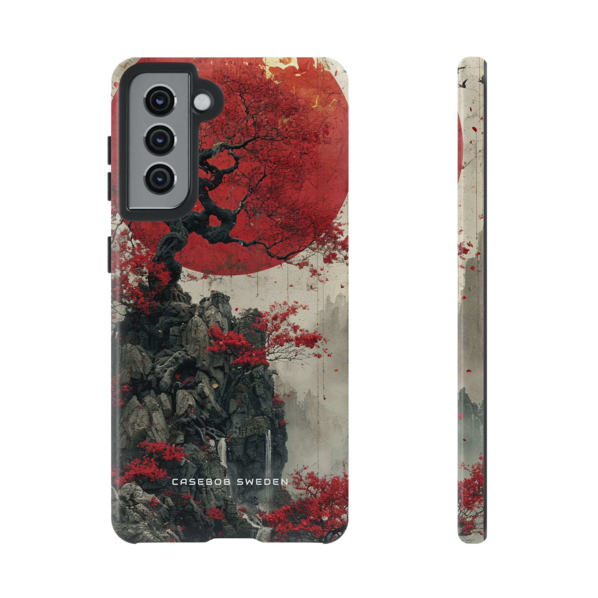 Zen Serenity in Red Harmony  Samsung S21 - Tough Phone Case