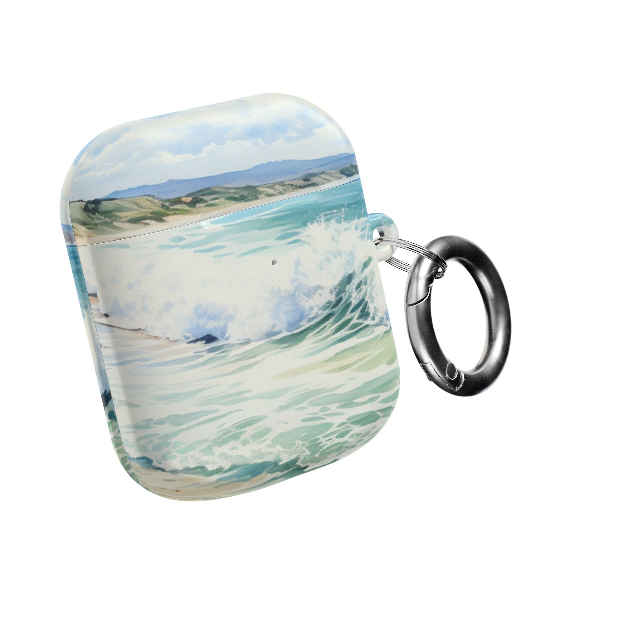 Foaming Blue Waves - AirPods Case