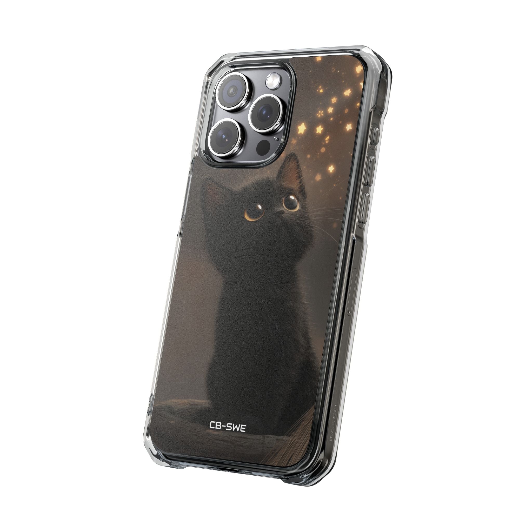 Kitten Gazes Up iPhone Case - Impact