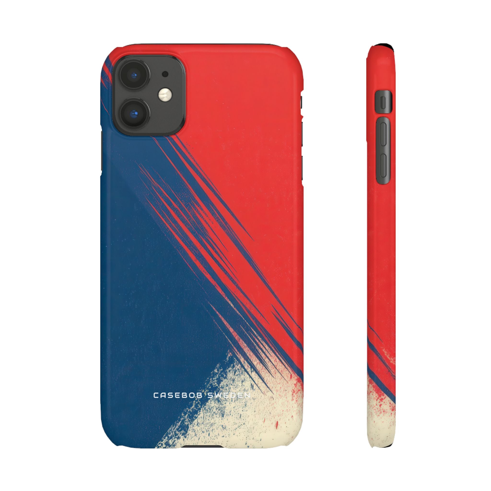 Vintage Brushstroke Harmony iPhone 11 - Slim Phone Case