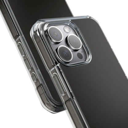 Smoky Black - Clear Impact Case for iPhone