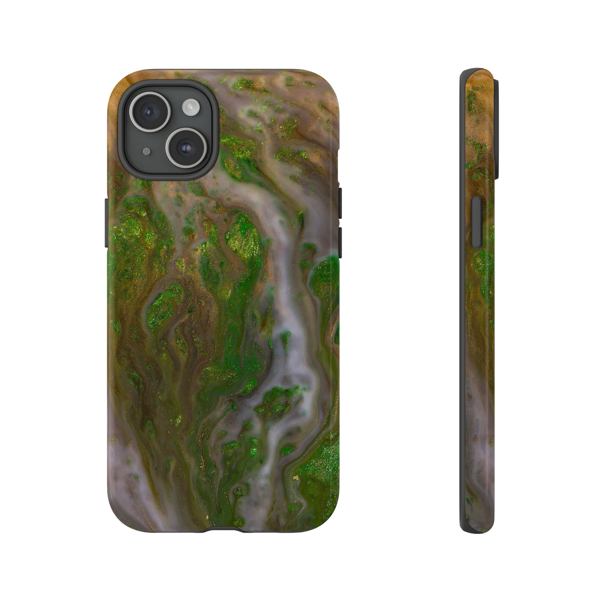 Smaragd Ink Art - Protective Phone Case