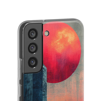 Abstract Geometric Skyline - Flexi Samsung S22 Phone Case