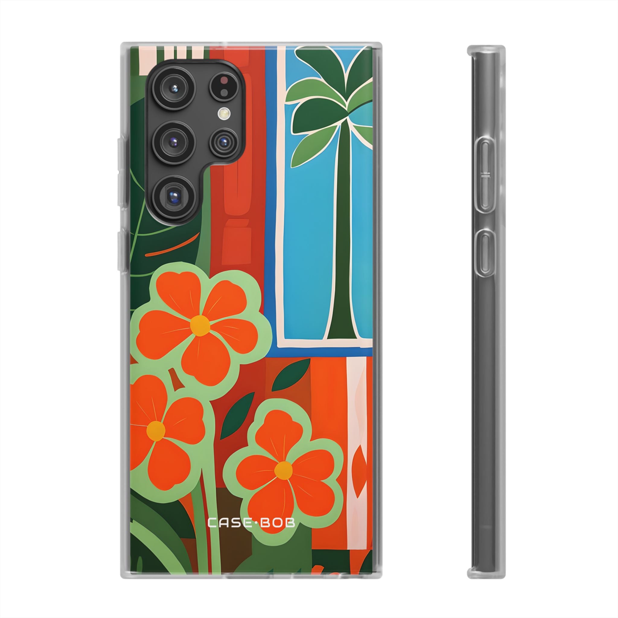 Orange Blossom Burst Samsung S22 Ultra Case - Soft