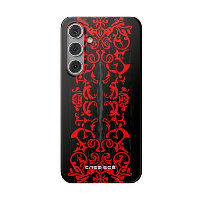 Crimson Spiral Samsung S24 Plus Case - Soft