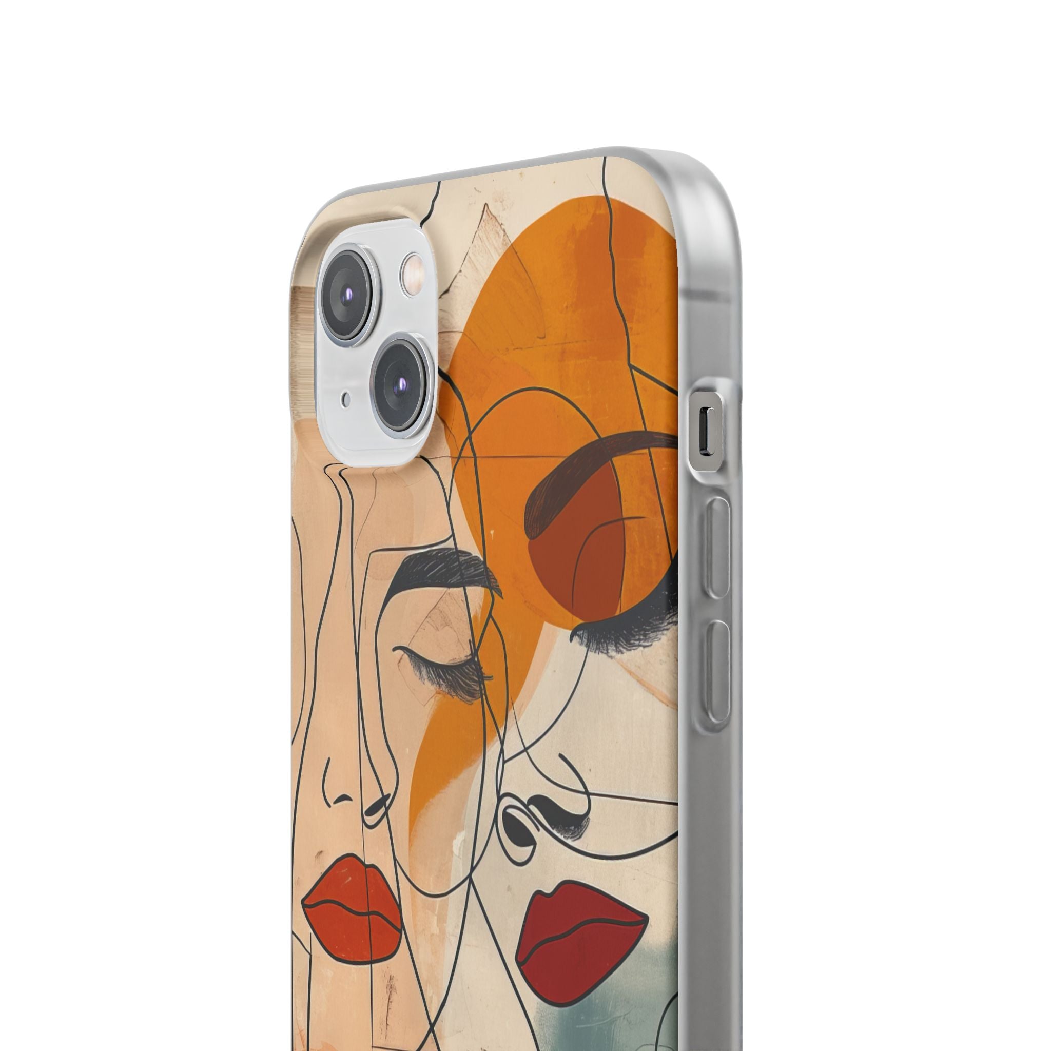 Serene Overlap | Flexible Phone Case for iPhone