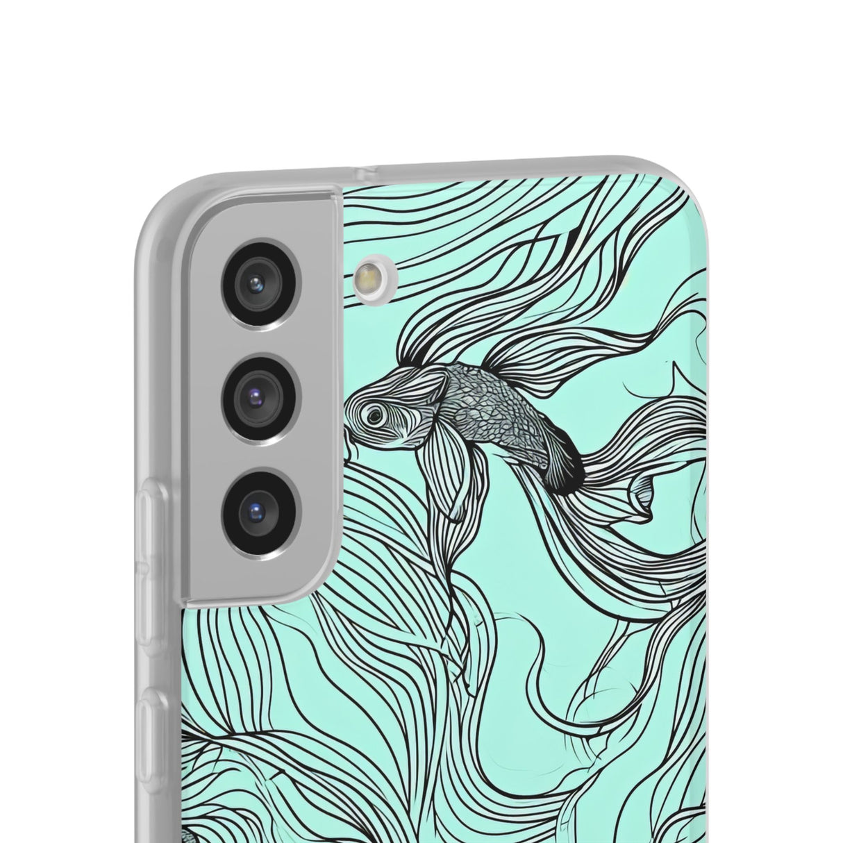 Aqua Serenity | Flexible Handyhülle für Samsung Galaxy