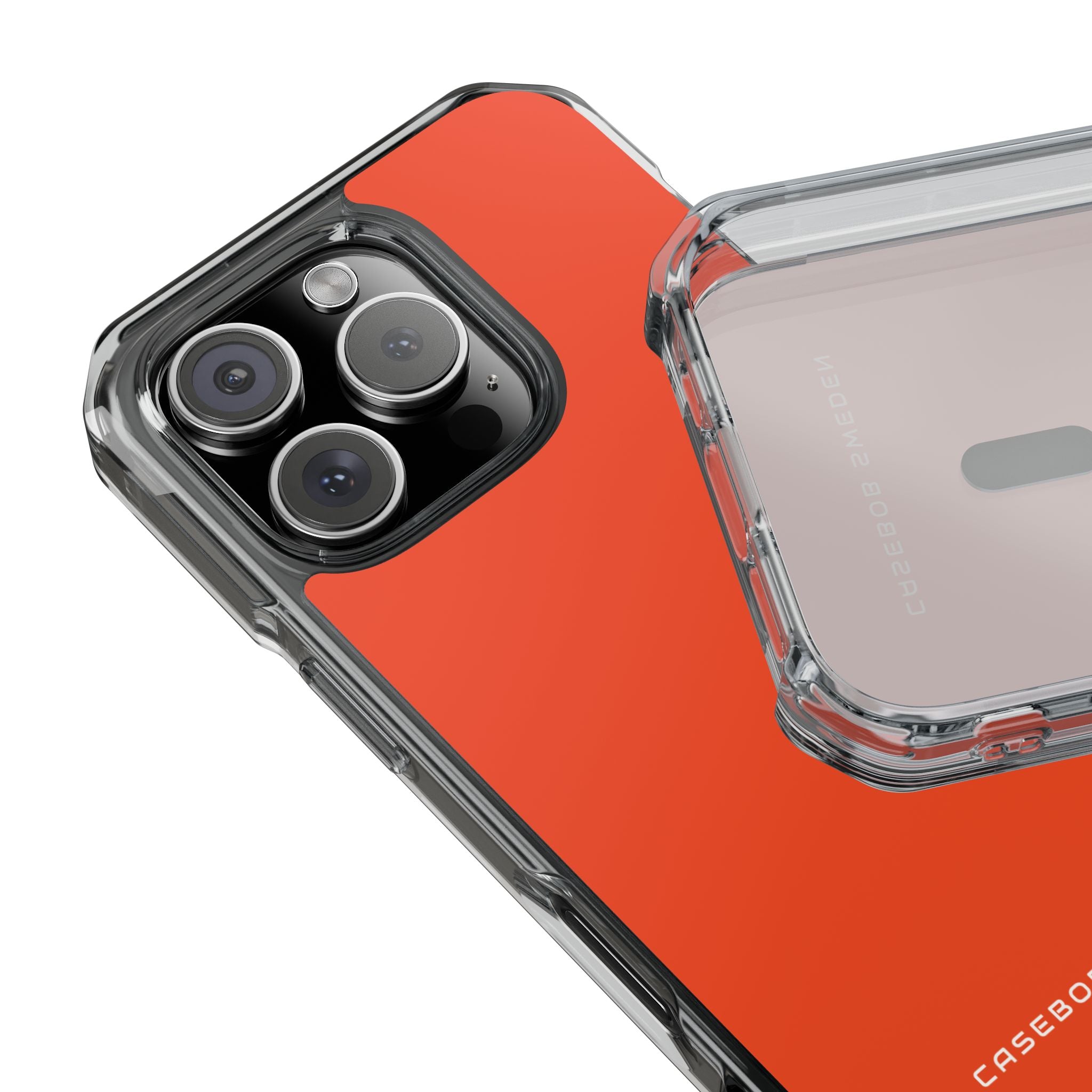 Orange Red iPhone 16 - Clear Impact Phone Case