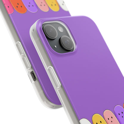 Colorful Ghosts iPhone 15 Plus Case - Soft