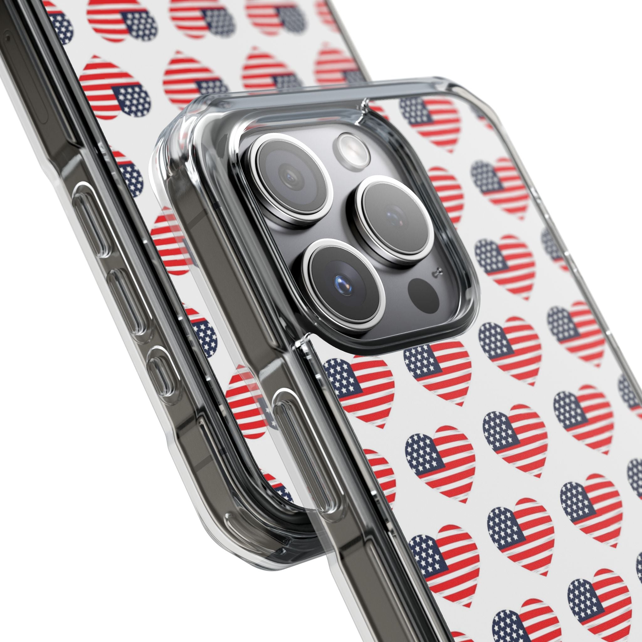 Hearts Embrace Freedom iPhone Case - Impact